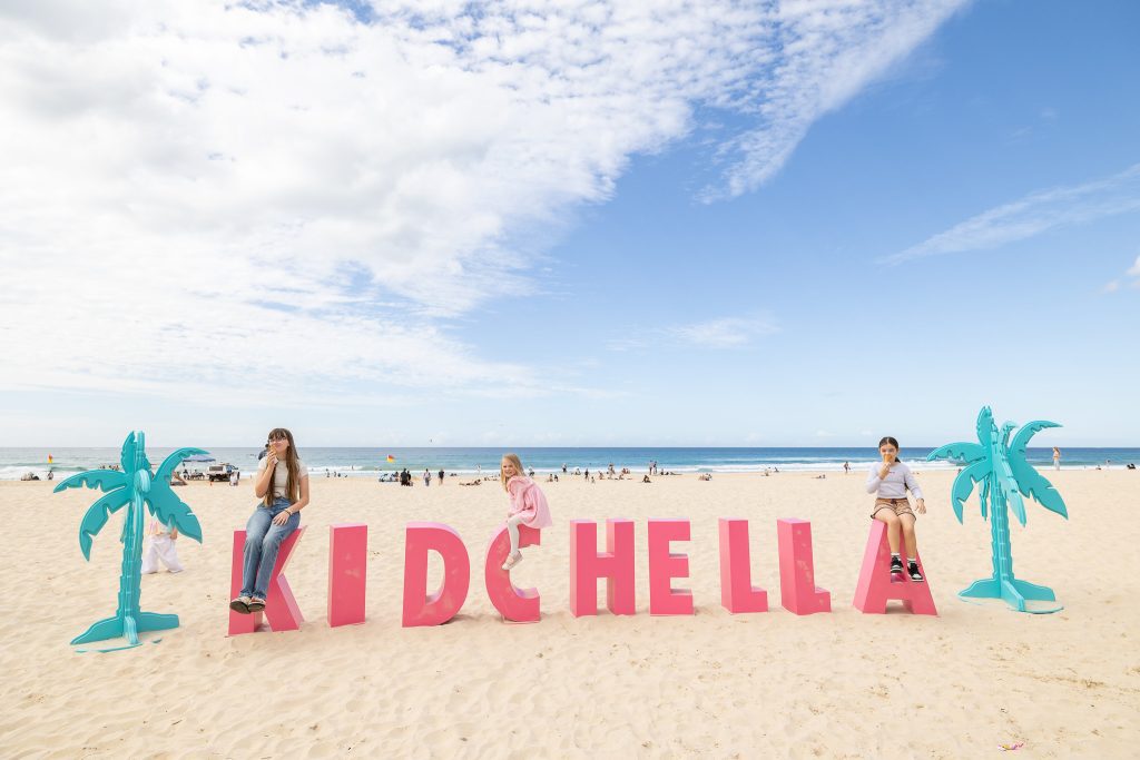 kidchella on the beach